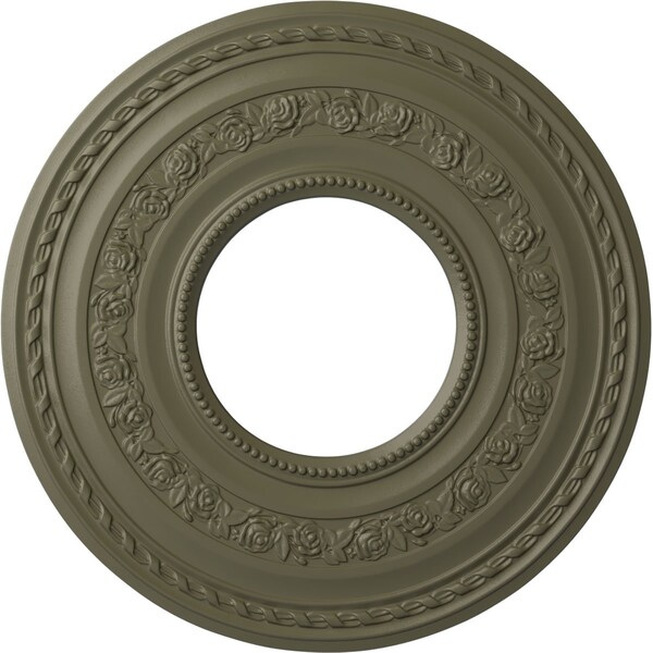 Ekena Millwork Anthony Ceiling Medallion (Canopies up to 11 5/8"), 29 3/8"OD x 11 5/8"ID x 1 1/8"P, Spartan Stone CM29ATSSF - main
